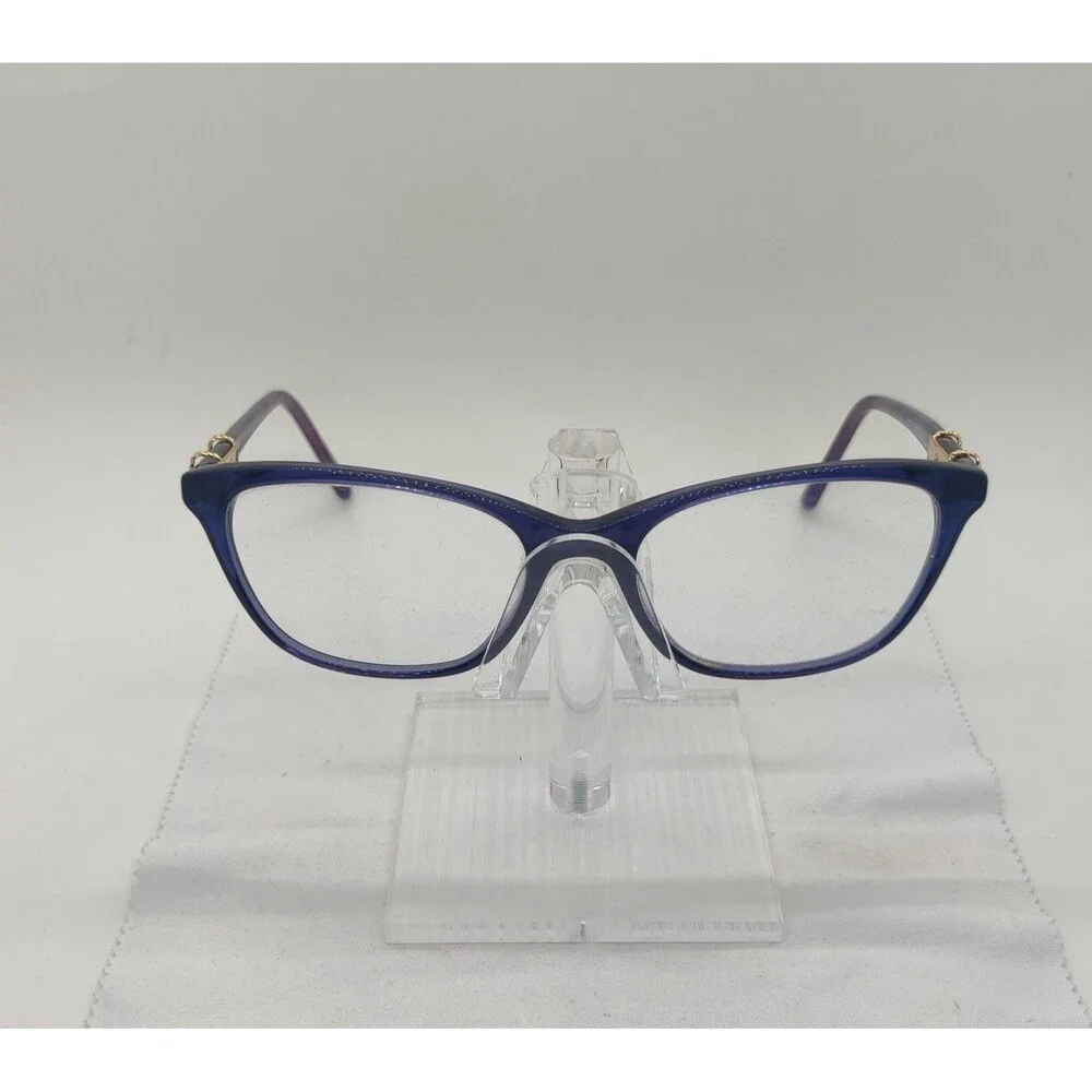 Lilly Pulitzer CASTILLA Eyeglasses 51-17 140 NV Navy Heather Tort MRSP$215 &Case